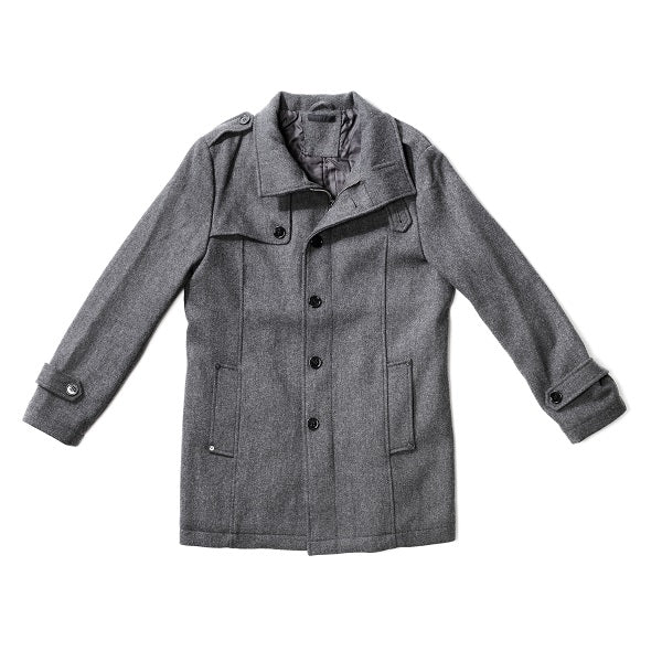 Grey Pea Coat