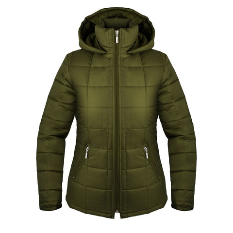 Green Winter Coat